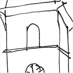 Zeichnung bzw. Vorschaubild einer Turmhaube