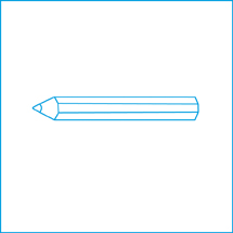 Piktogramm eines Stiftes